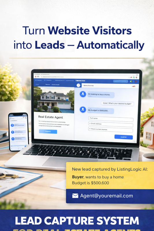 Lead Capture Setup for Real Estate Agents